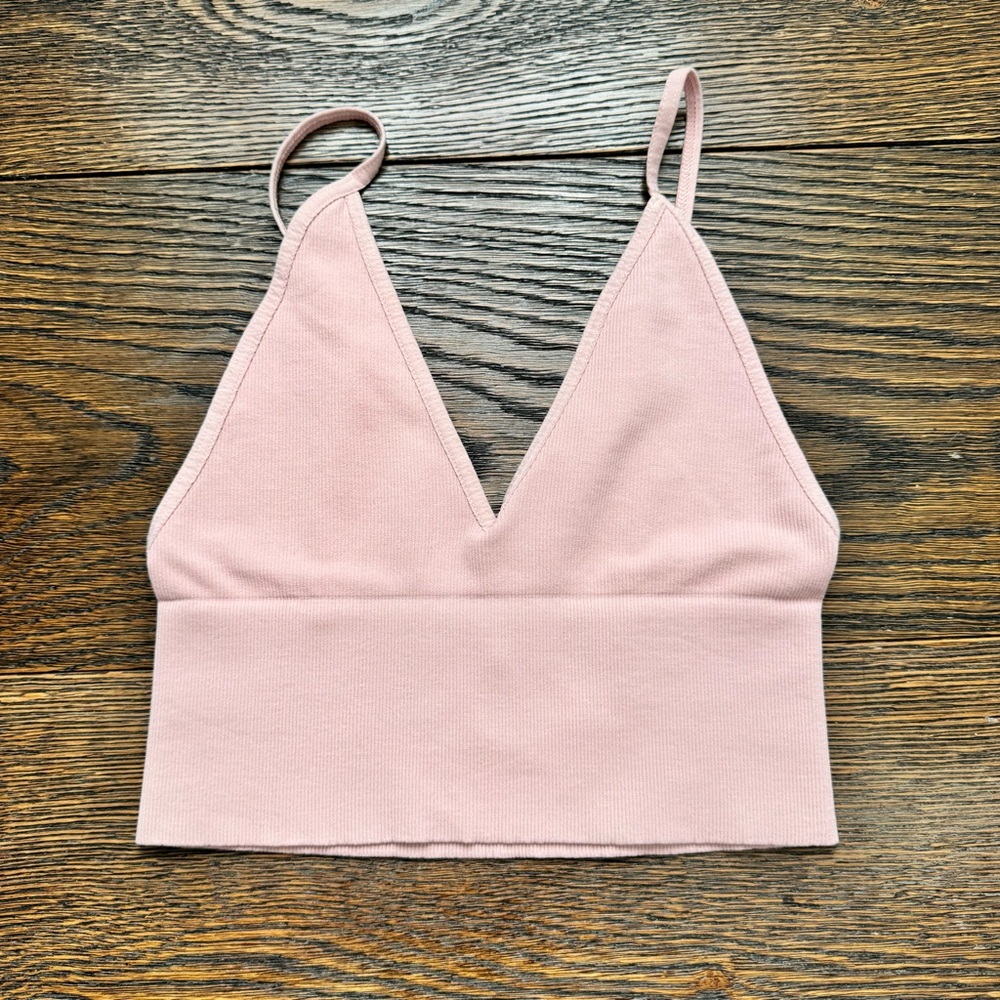 Light Pink Free People “Intimately” Tank Top